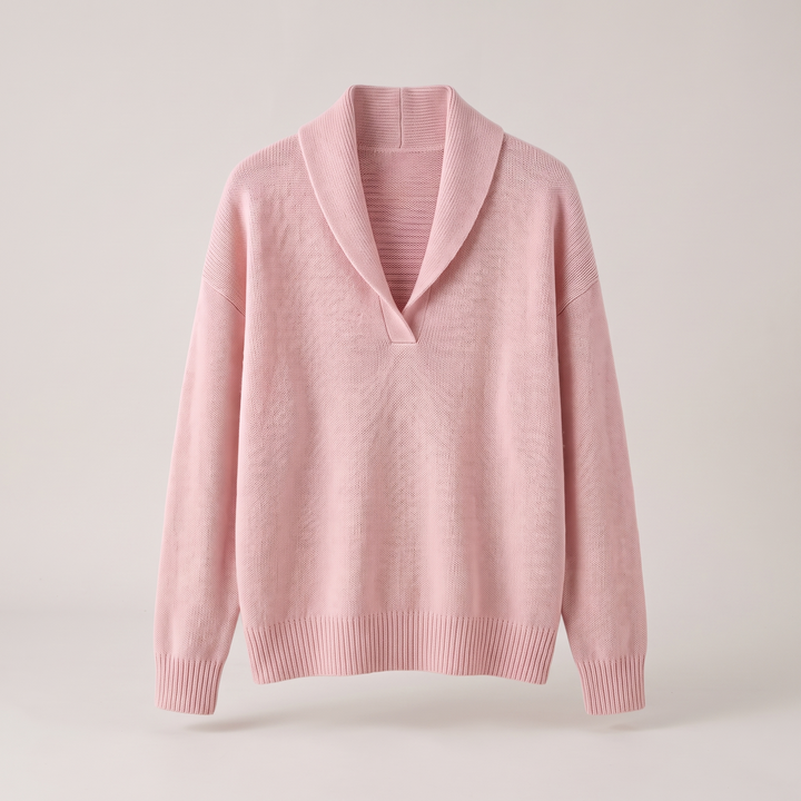 Vernor | V-Ausschnitt Strickpullover für Damen