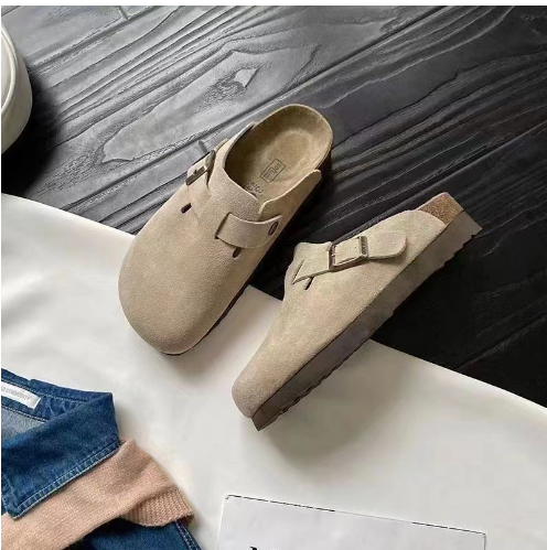 Marlene | Bequeme Und Stilvolle Wildleder Slip-On-Pantoletten