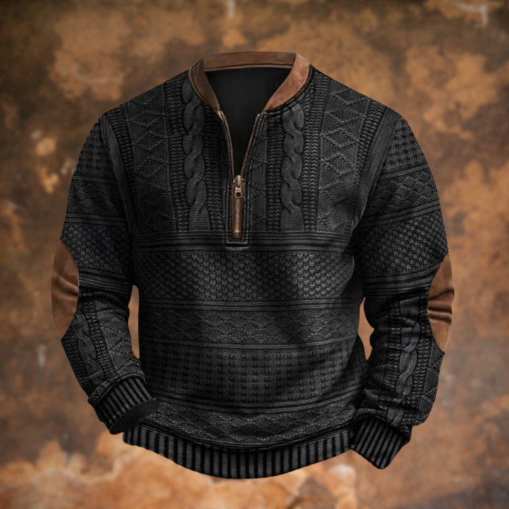 Levi | Pullover mit Reißverschluss – Stilvoller Komfort für Männer