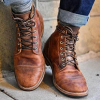 Tristan | Klassische Cap-Toe Herrenstiefel Mit Komfortabler Fußunterstützung