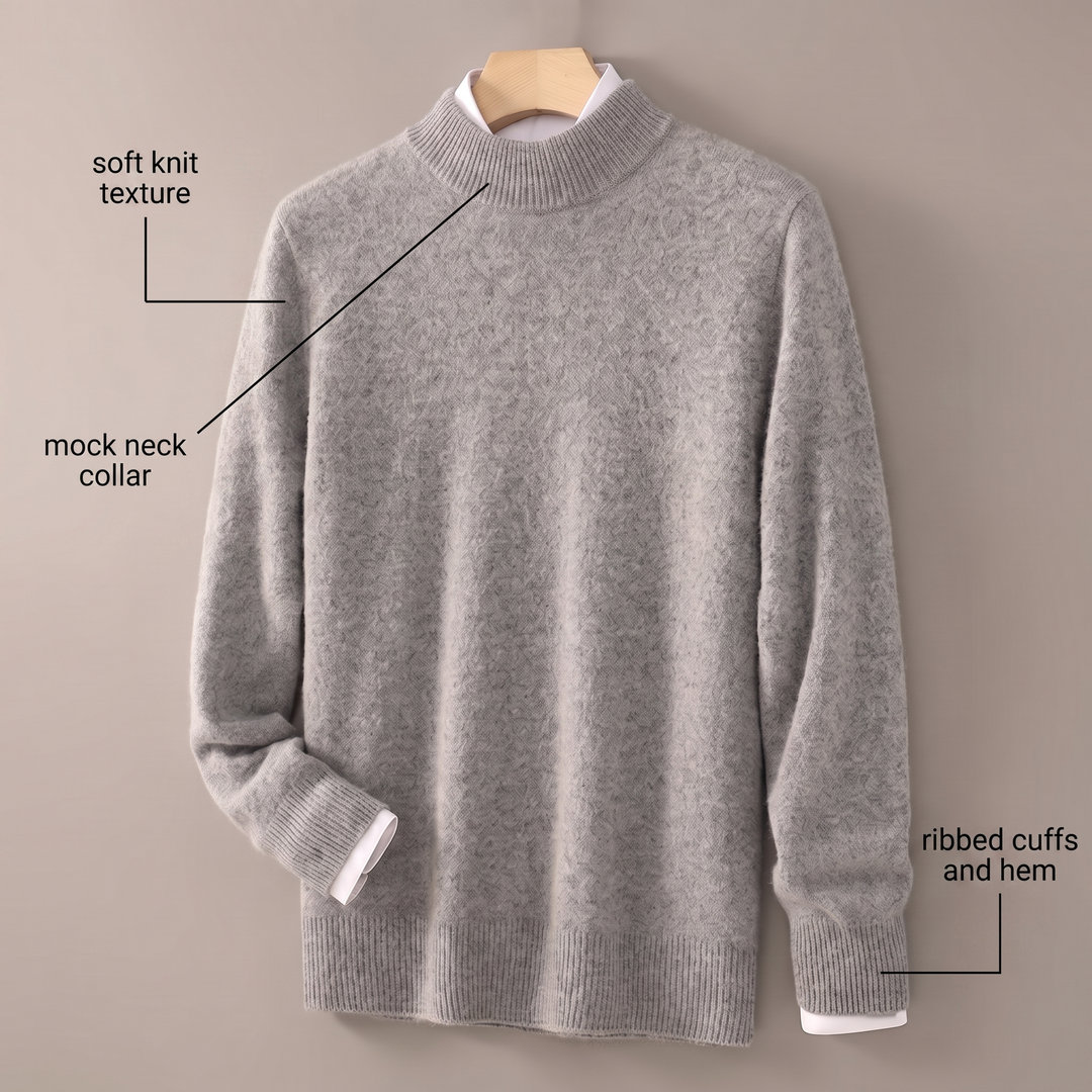 Harrington | Heavy Knit Sweater – Warm und Klassisch für Männer