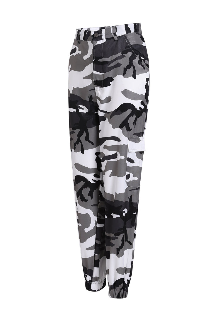 Hannah | Trendy and Comfortable Camouflage Cargo Pants