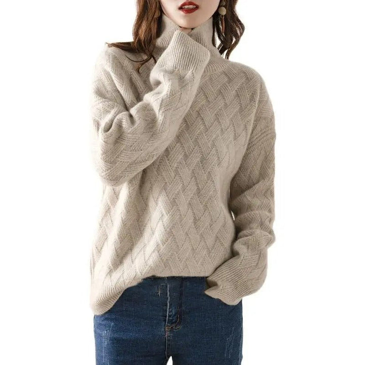 Charlotte | Cashmere Rollkragenpullover – Luxuriös und Warm