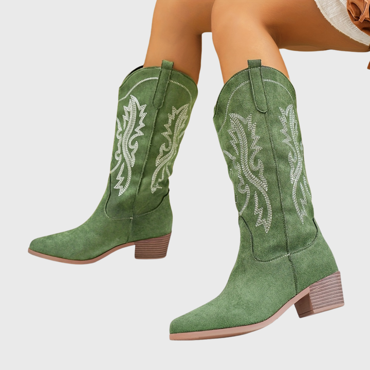 Lara | Elegante Cowboy-Stiefel im Western-Stil Für Frauen