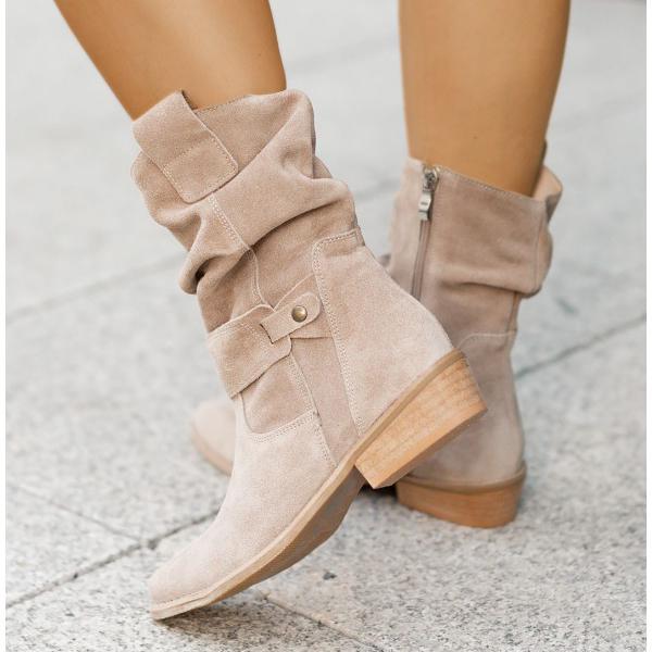 Camilla | Elegante Und Legere Slouch Stiefeletten