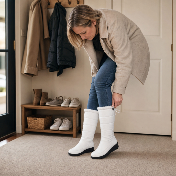 Calevra | Über Die Knie Zugboots – Warm und Gemütlich für Damen
