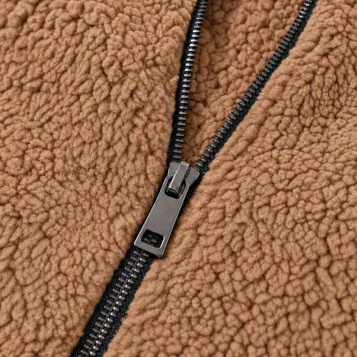 Cozyelle | Fleece-Look Kapuzenjacke für Damen – Weich und Warm