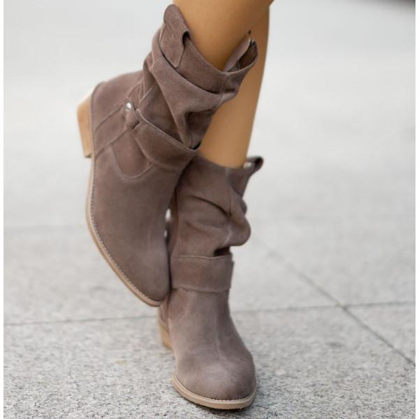 Camilla | Elegante Und Legere Slouch Stiefeletten