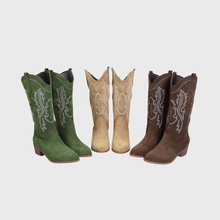 Lara | Elegante Cowboy-Stiefel im Western-Stil Für Frauen