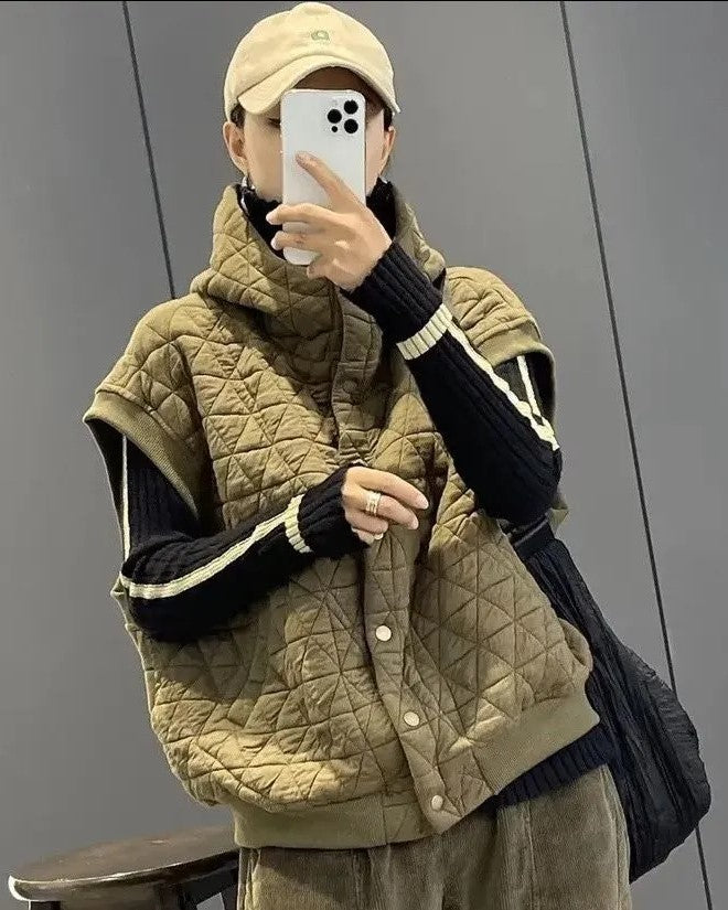 Victoria | Sportliche und Warme Damen Winterweste mit Kapuze