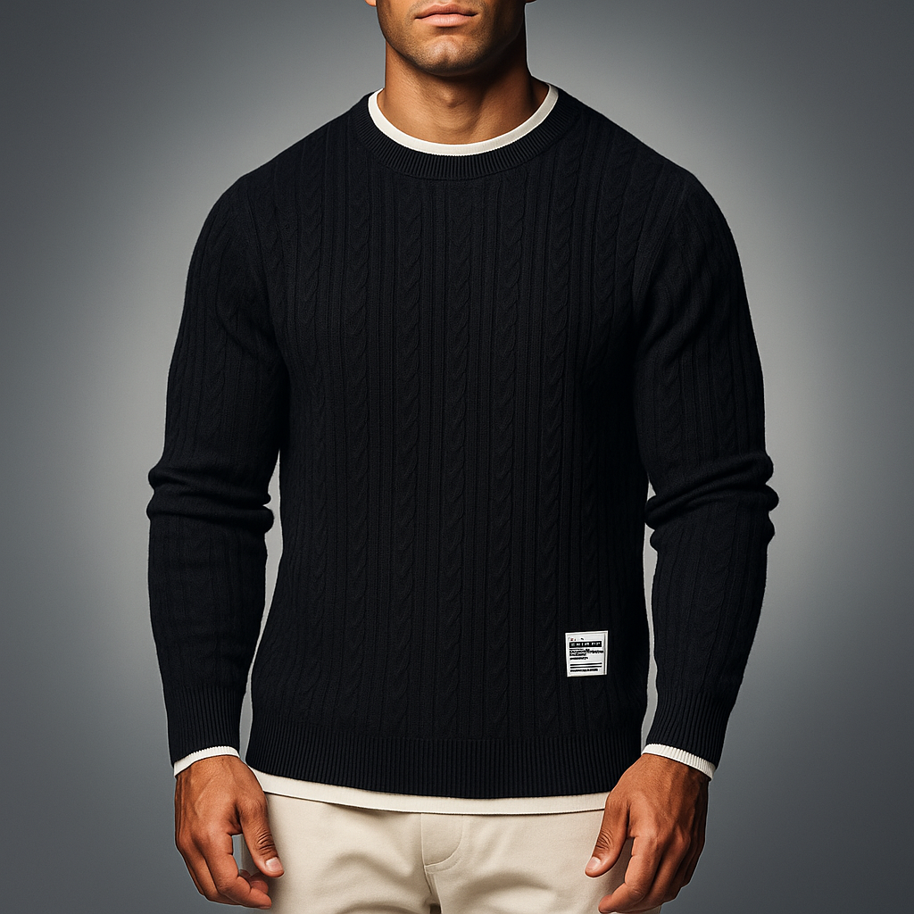 Rhettford | Strickpullover – Elegante Textur für Männer