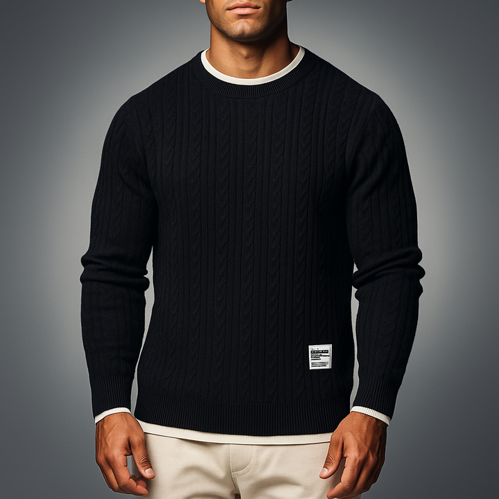 Rhettford | Strickpullover – Elegante Textur für Männer