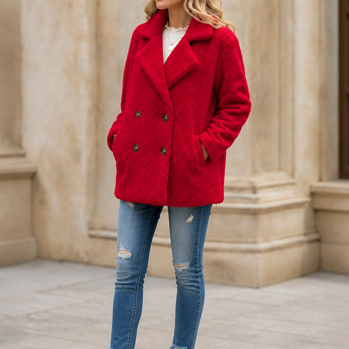 Cozelle | Teddy Fleece Winter Jacket – Chic und Warm