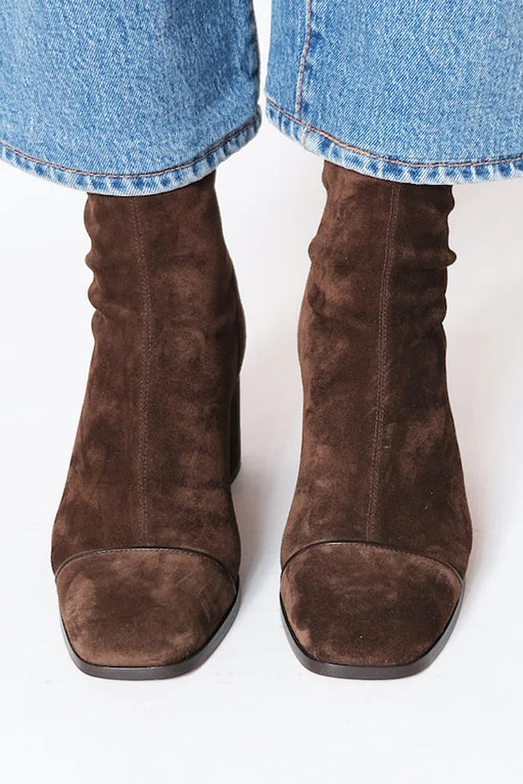 Valeria | Modische Und Moderne Karree-Stiefeletten
