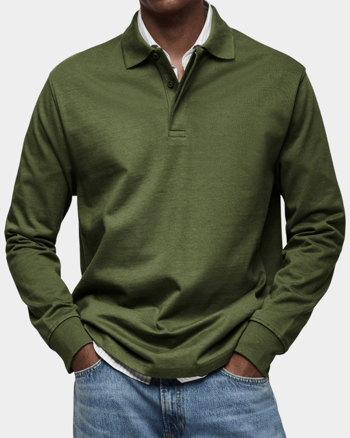 Sterling | Knit Polo – Smart Textured Style for Men
