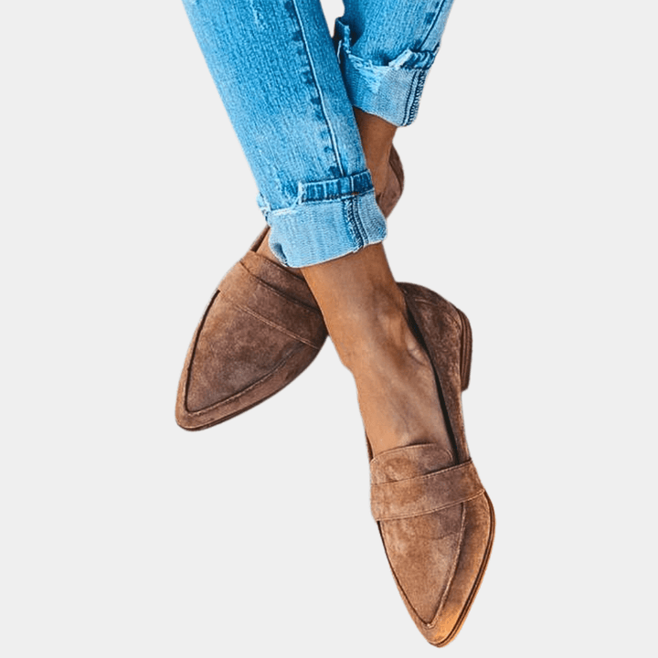 Isla | Zeitlose Leder-Loafer für Damen mit stilvoller Alltagseleganz