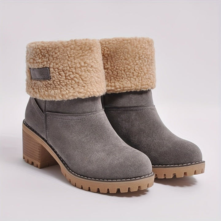 Emma | Kuschelige Mid-Calf-Stiefel mit Fleecefutter