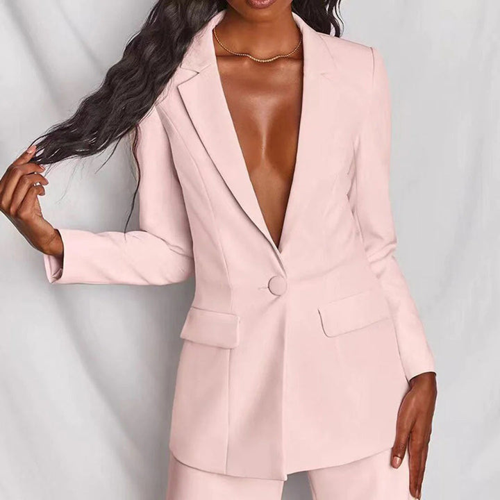 Elizabeth | Elegantes Zweiteiliges Blazer und Hosen-Set Für Damen