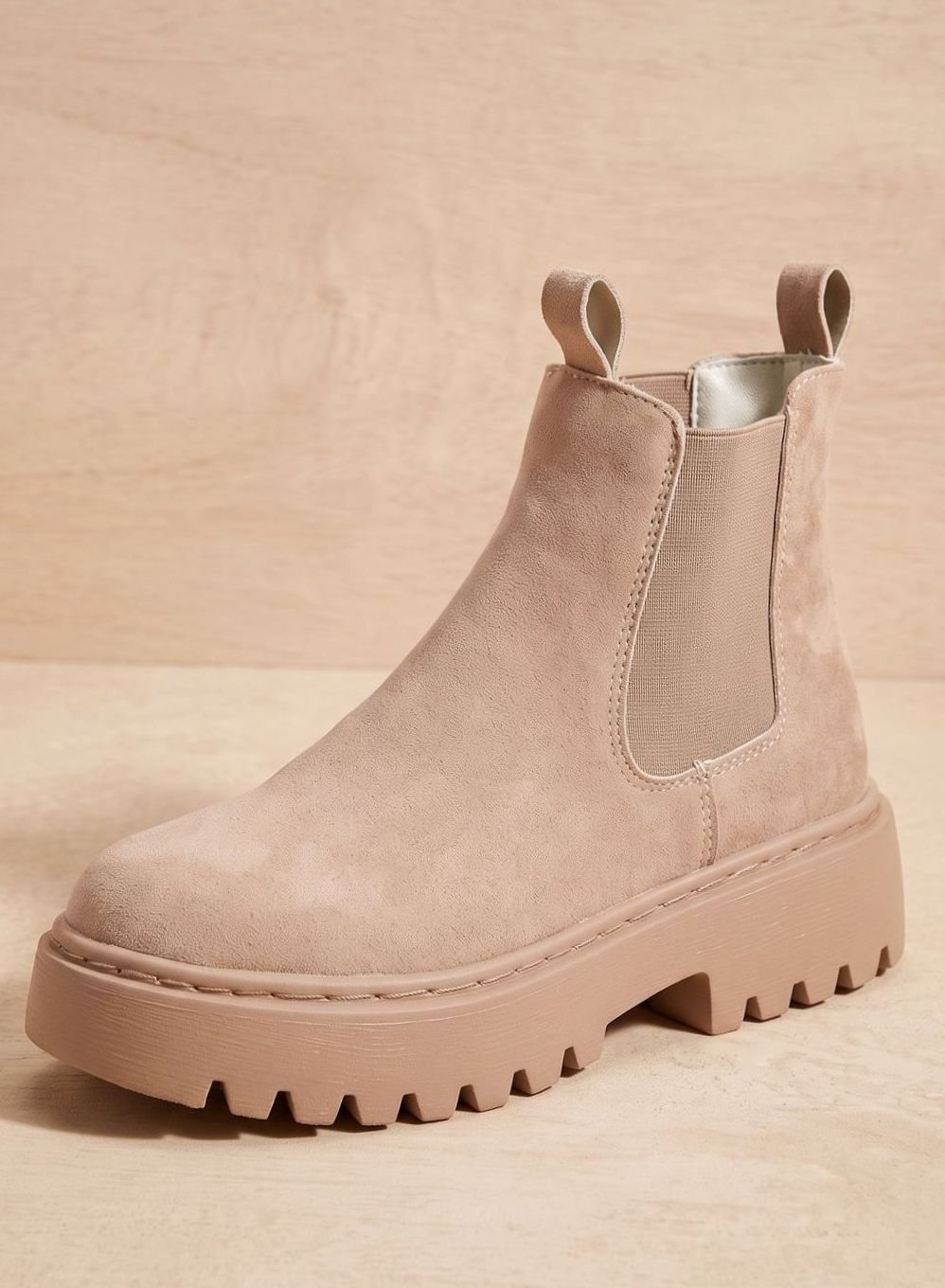 Greta | Chelsea Boots – Komfortable Damen Stiefeletten mit Plateau