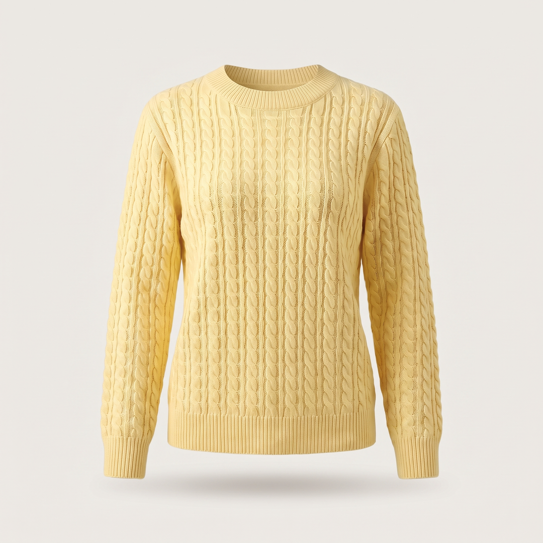 Marielle | Kabelstrickpullover – Zeitloses Design für Frauen