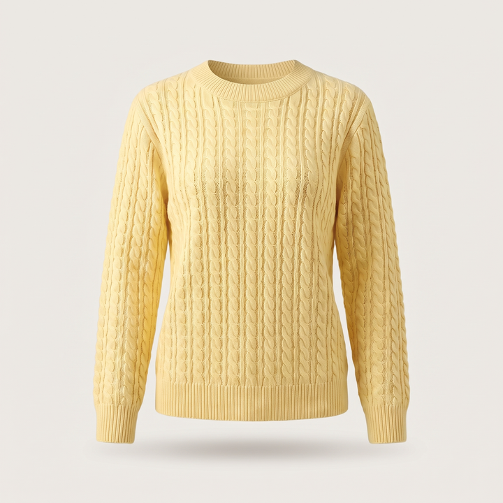 Marielle | Kabelstrickpullover – Zeitloses Design für Frauen