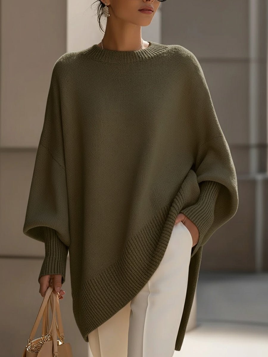 Velora | Oversized Pullover – Minimalistischer Komfort für Frauen