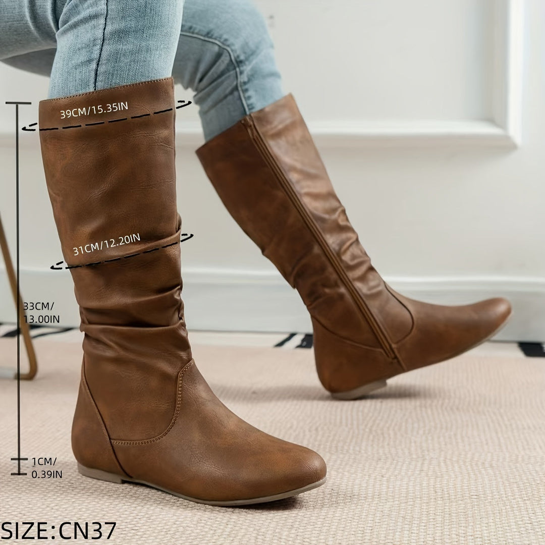Naomi | Bequeme Kniehohe Stiefel Für Mühelosen Alltagsstil