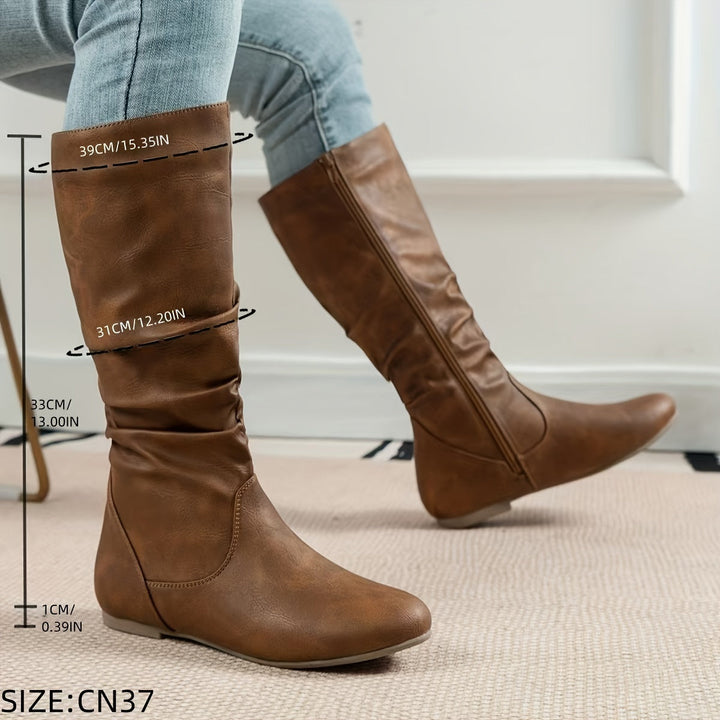 Naomi | Bequeme Kniehohe Stiefel Für Mühelosen Alltagsstil
