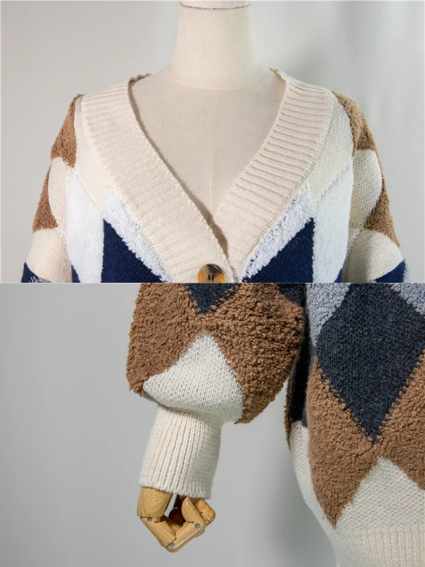 Maya | Moderne und Oversized Damen Strick Strickjacke