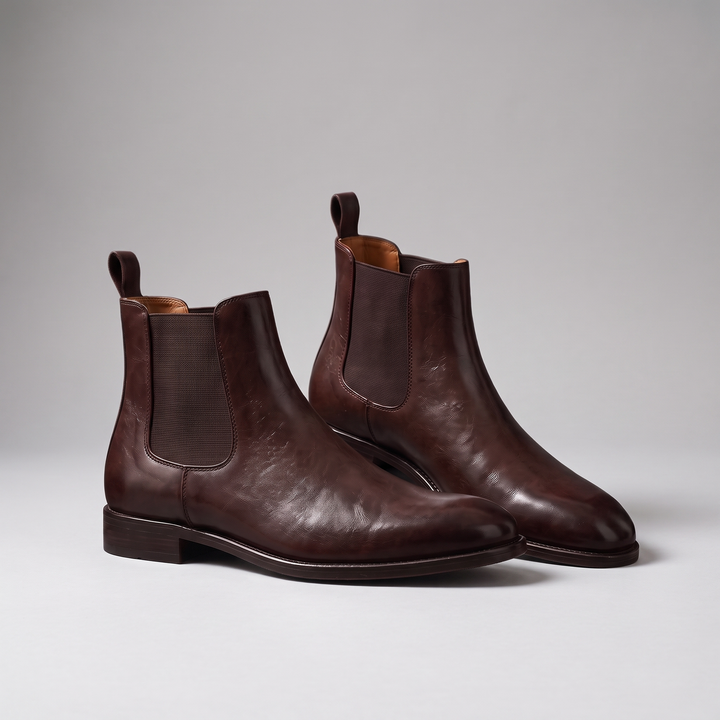 Polaris | Chelsea Boots – Glänzendes Leder für Männer