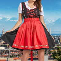Hannah | Traditionelles Oktoberfest Dirndlkleid Mit Schürze