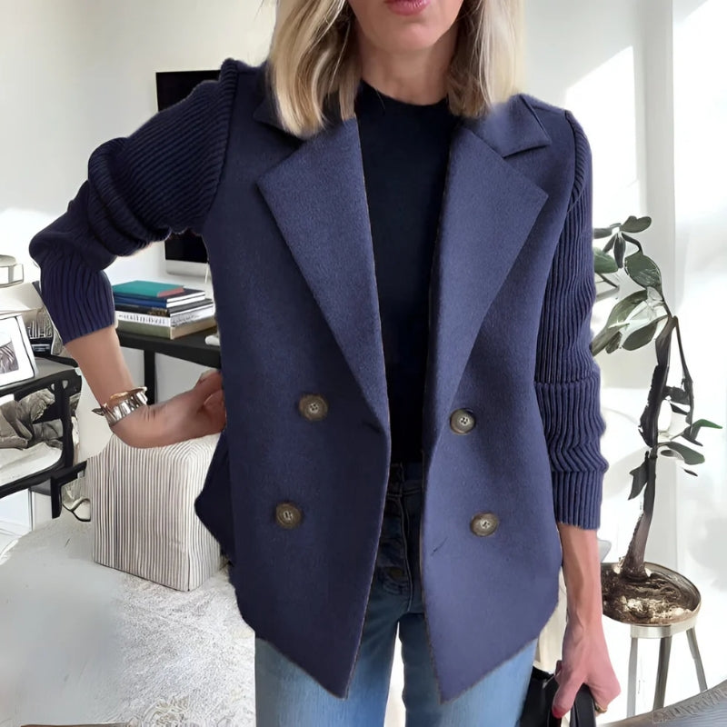 Ursula | Kuscheliger Und Stilvoller Pullover Blazer