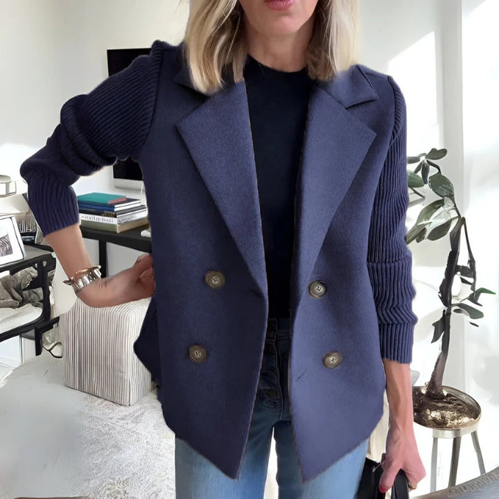Ursula | Kuscheliger Und Stilvoller Pullover Blazer