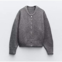 Beatrice | Versatile zip-up cardigan