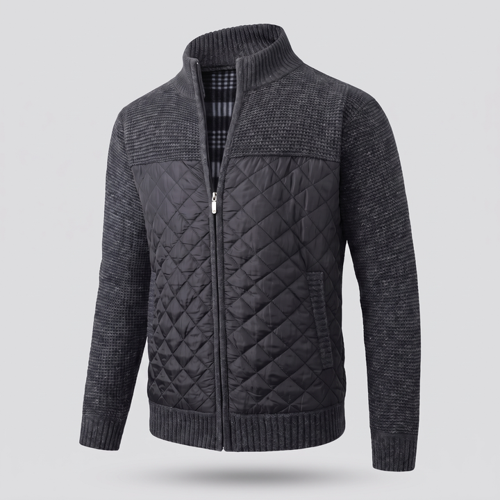 Classic | Quilted Knit Jacket – Komfortables Design für jeden Tag