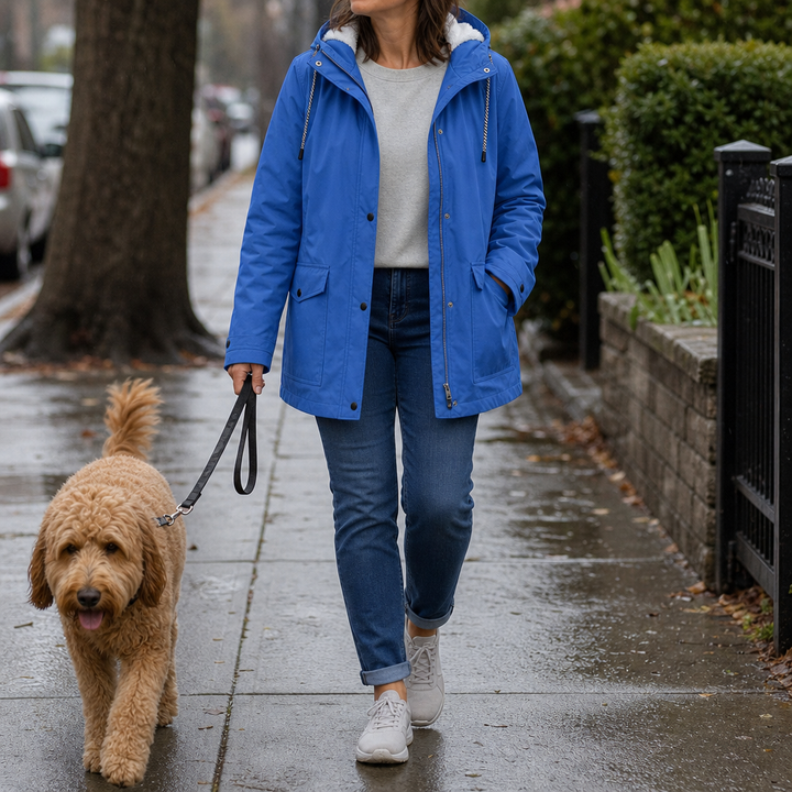 Windloft | Wasserabweisende Plush-lined Kapuzenjacke