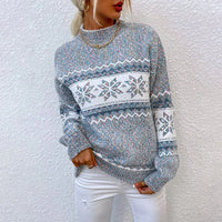 Franziska | Classic women's sweater with Christmas motifs