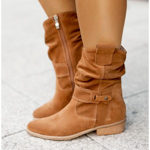 Camilla | Elegante Und Legere Slouch Stiefeletten