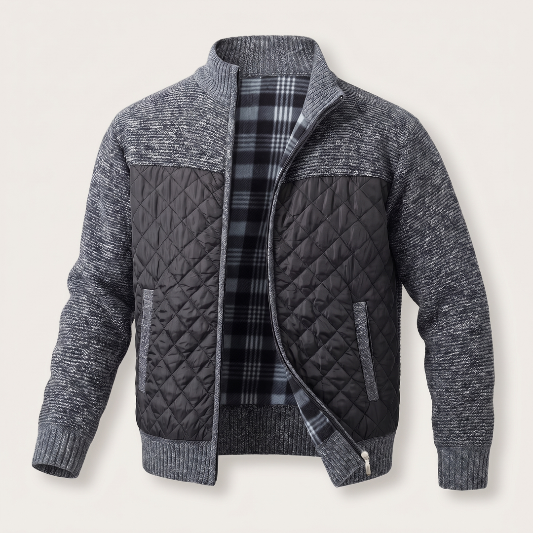 Classic | Quilted Knit Jacket – Komfortables Design für jeden Tag