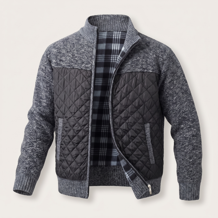 Classic | Quilted Knit Jacket – Komfortables Design für jeden Tag