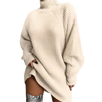 Laura | Eleganter Damenpullover Mit Oversize-Schnitt Und Rollkragen