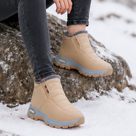 Frostella | Fur-Lined Ankle Boots – Wasserdicht und Bequem