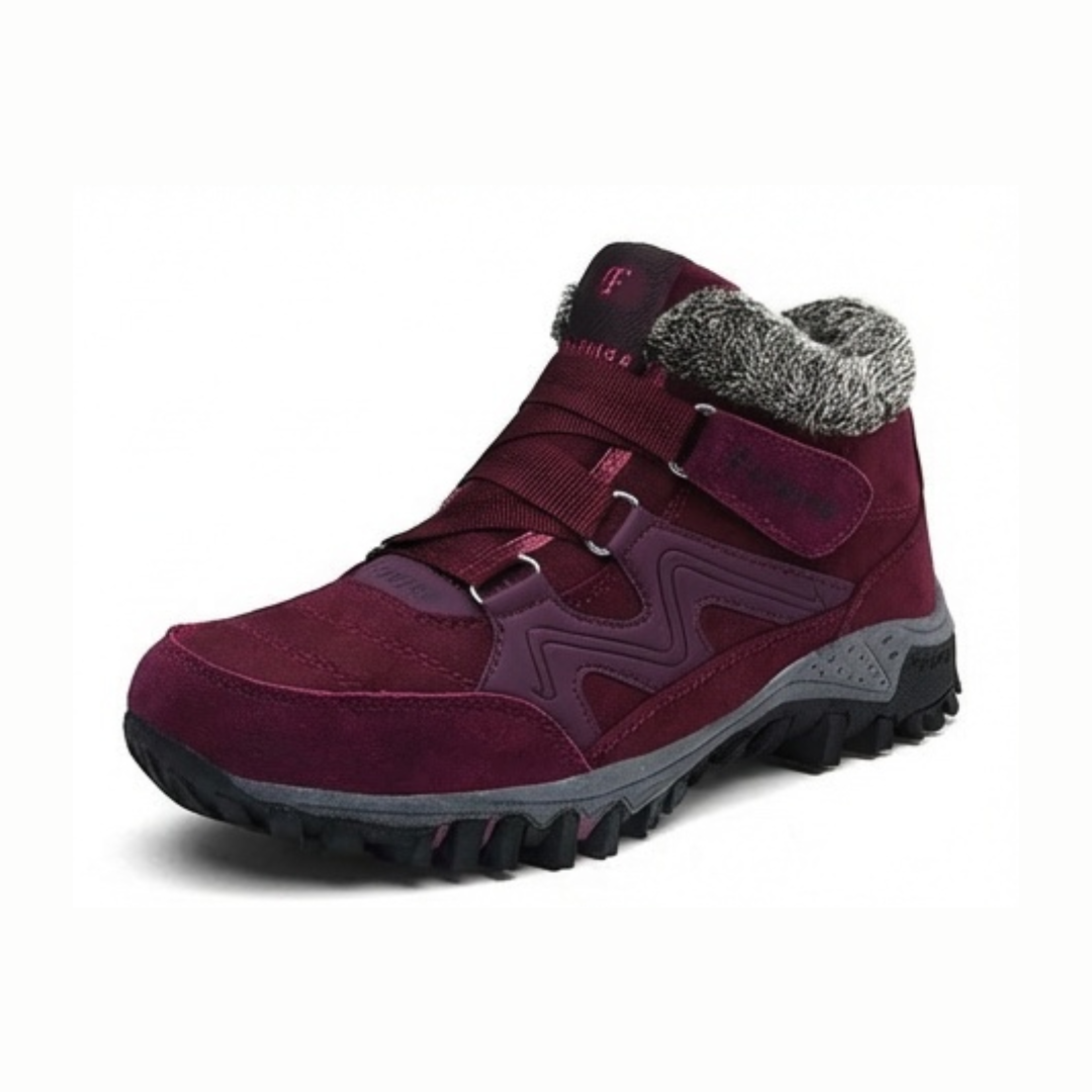 Snowstep | Winter Ankle Boots – Warm Fur Lining for Women