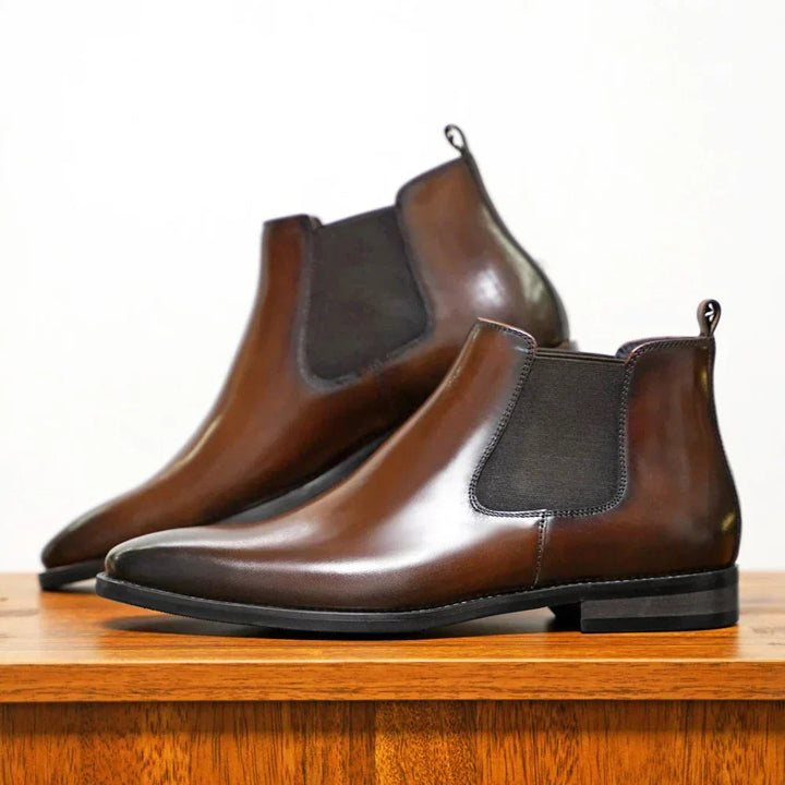 Blake | Chelsea-Stiefel aus Leder – Eleganter klassischer Stil für Männer