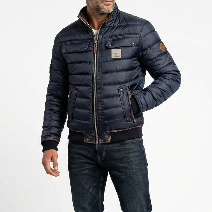 REMY | Quilted Jacket – Vintage-Inspired Design for Men
