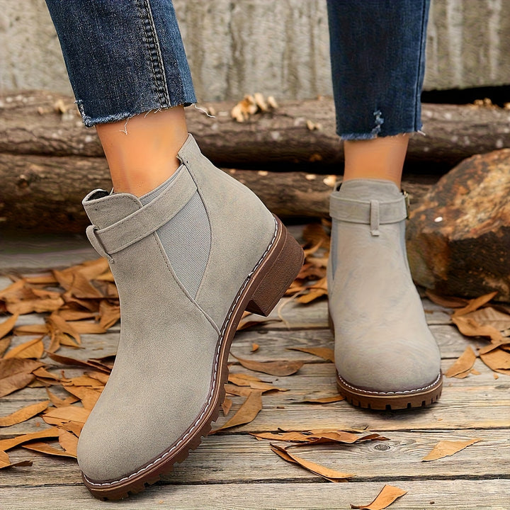Charlotte | Elegante Und Bequeme Chelsea Stiefeletten