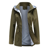 Hazel | Wasserdichter Damen-Trenchcoat für zuverlässigen Wetterschutz