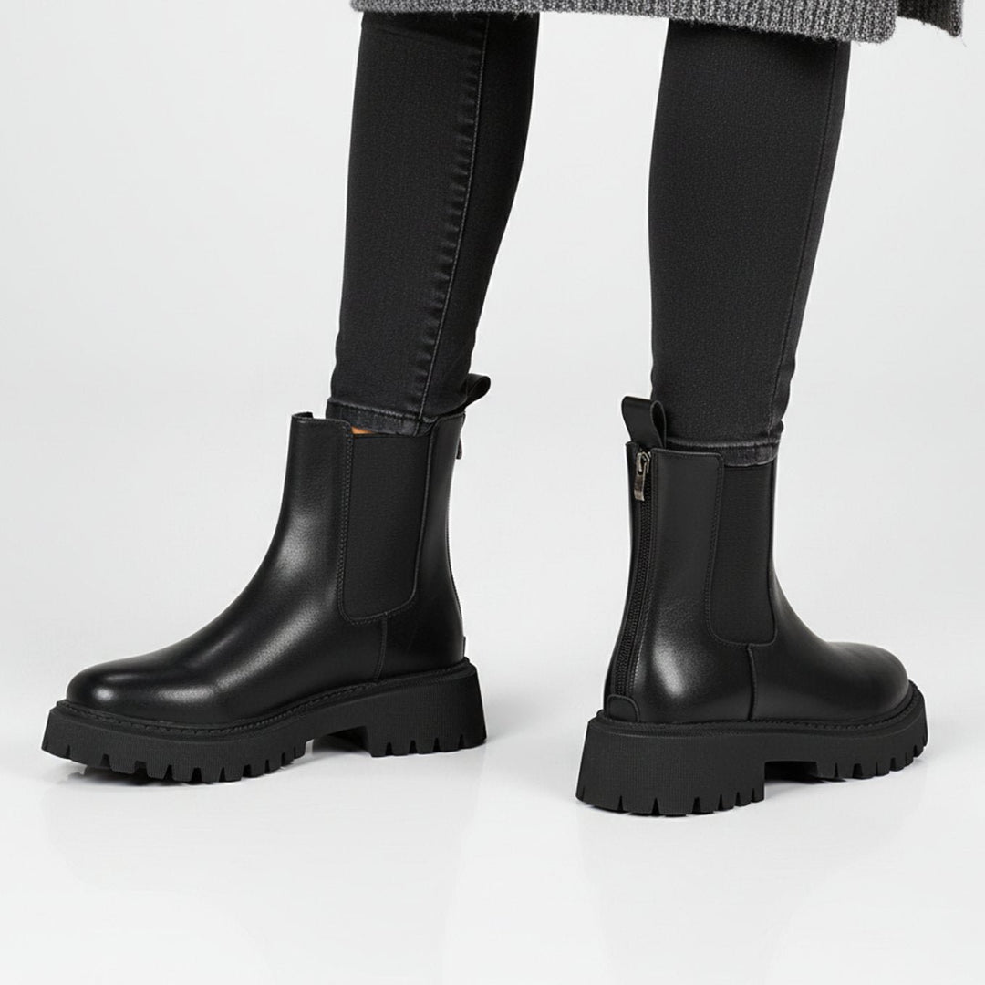 Leonie | Chelsea Stiefeletten – Robuste Profilsohle für Damen