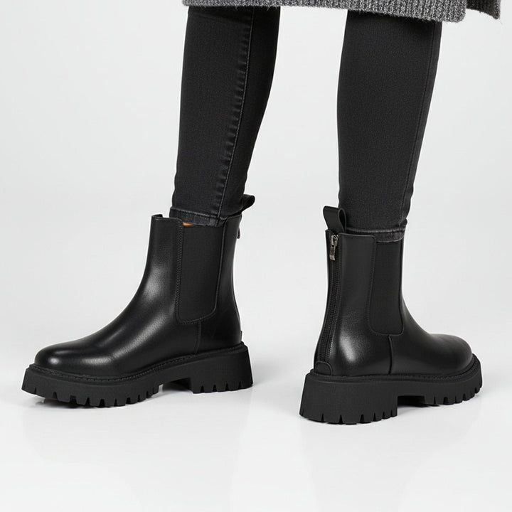 Leonie | Chelsea Stiefeletten – Robuste Profilsohle für Damen