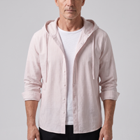 Niklas | Moderner Und Luftiger Leinen Kapuzenpullover